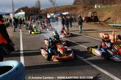 21/02/2010 : 1ère manche du Trophée Vincent Sanchez à Lavelanet (photos Antoine Camblor) 2010 — karting
