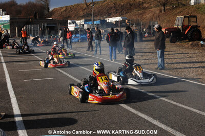 21/02/2010 : 1ère manche du Trophée Vincent Sanchez à Lavelanet (photos Antoine Camblor) 2010 — karting