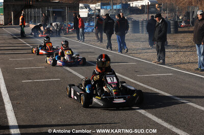 21/02/2010 : 1ère manche du Trophée Vincent Sanchez à Lavelanet (photos Antoine Camblor) 2010 — karting