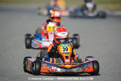 21/02/2010 : 1ère manche du Trophée Vincent Sanchez à Lavelanet (photos Antoine Camblor) 2010 — karting