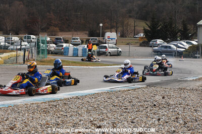 21/02/2010 : 1ère manche du Trophée Vincent Sanchez à Lavelanet (photos Antoine Camblor) 2010 — karting