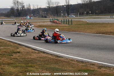 21/02/2010 : 1ère manche du Trophée Vincent Sanchez à Lavelanet (photos Antoine Camblor) 2010 — karting
