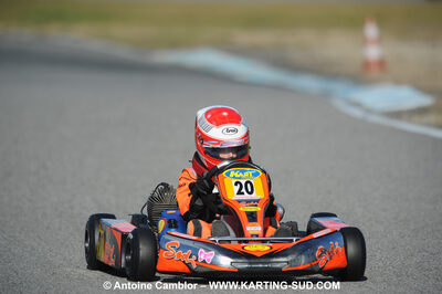 21/02/2010 : 1ère manche du Trophée Vincent Sanchez à Lavelanet (photos Antoine Camblor) 2010 — karting