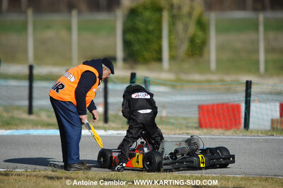 21/02/2010 : 1ère manche du Trophée Vincent Sanchez à Lavelanet (photos Antoine Camblor) 2010 — karting