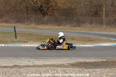 21/02/2010 : 1ère manche du Trophée Vincent Sanchez à Lavelanet (photos Antoine Camblor) 2010 — karting