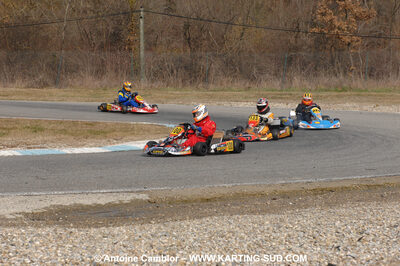21/02/2010 : 1ère manche du Trophée Vincent Sanchez à Lavelanet (photos Antoine Camblor) 2010 — karting