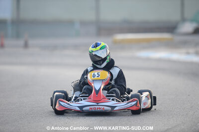 21/02/2010 : 1ère manche du Trophée Vincent Sanchez à Lavelanet (photos Antoine Camblor) 2010 — karting