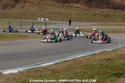 21/02/2010 : 1ère manche du Trophée Vincent Sanchez à Lavelanet (photos Antoine Camblor) 2010 — karting