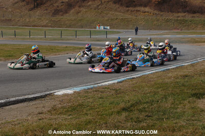 21/02/2010 : 1ère manche du Trophée Vincent Sanchez à Lavelanet (photos Antoine Camblor) 2010 — karting
