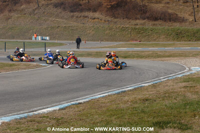 21/02/2010 : 1ère manche du Trophée Vincent Sanchez à Lavelanet (photos Antoine Camblor) 2010 — karting