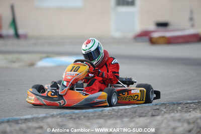 21/02/2010 : 1ère manche du Trophée Vincent Sanchez à Lavelanet (photos Antoine Camblor) 2010 — karting