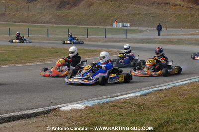 21/02/2010 : 1ère manche du Trophée Vincent Sanchez à Lavelanet (photos Antoine Camblor) 2010 — karting
