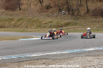 21/02/2010 : 1ère manche du Trophée Vincent Sanchez à Lavelanet (photos Antoine Camblor) 2010 — karting