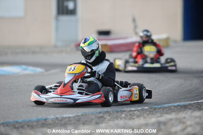 21/02/2010 : 1ère manche du Trophée Vincent Sanchez à Lavelanet (photos Antoine Camblor) 2010 — karting