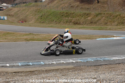 21/02/2010 : 1ère manche du Trophée Vincent Sanchez à Lavelanet (photos Antoine Camblor) 2010 — karting