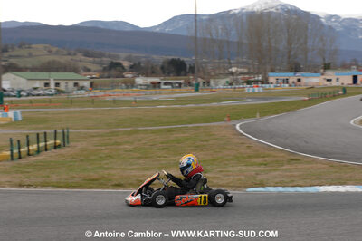 21/02/2010 : 1ère manche du Trophée Vincent Sanchez à Lavelanet (photos Antoine Camblor) 2010 — karting