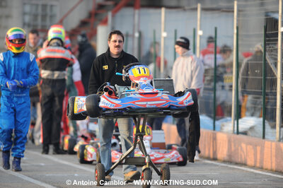 21/02/2010 : 1ère manche du Trophée Vincent Sanchez à Lavelanet (photos Antoine Camblor) 2010 — karting