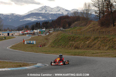 21/02/2010 : 1ère manche du Trophée Vincent Sanchez à Lavelanet (photos Antoine Camblor) 2010 — karting