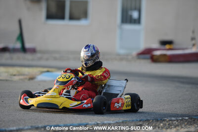 21/02/2010 : 1ère manche du Trophée Vincent Sanchez à Lavelanet (photos Antoine Camblor) 2010 — karting