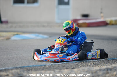 21/02/2010 : 1ère manche du Trophée Vincent Sanchez à Lavelanet (photos Antoine Camblor) 2010 — karting