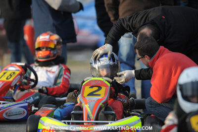 21/02/2010 : 1ère manche du Trophée Vincent Sanchez à Lavelanet (photos Antoine Camblor) 2010 — karting