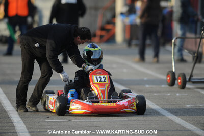 21/02/2010 : 1ère manche du Trophée Vincent Sanchez à Lavelanet (photos Antoine Camblor) 2010 — karting