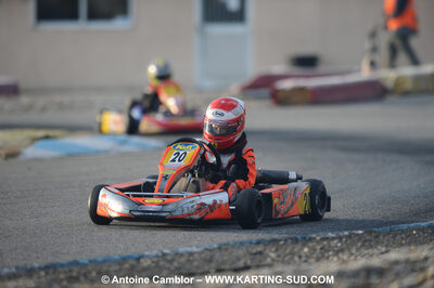 21/02/2010 : 1ère manche du Trophée Vincent Sanchez à Lavelanet (photos Antoine Camblor) 2010 — karting