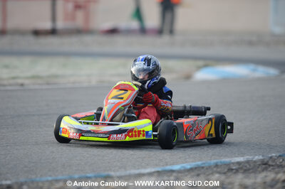 21/02/2010 : 1ère manche du Trophée Vincent Sanchez à Lavelanet (photos Antoine Camblor) 2010 — karting