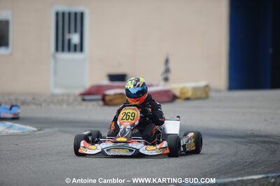 21/02/2010 : 1ère manche du Trophée Vincent Sanchez à Lavelanet (photos Antoine Camblor) 2010 — karting