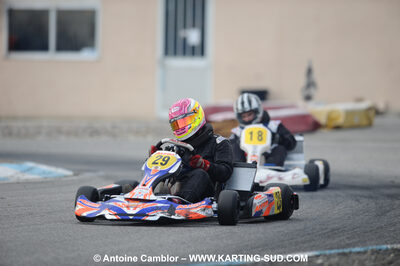 21/02/2010 : 1ère manche du Trophée Vincent Sanchez à Lavelanet (photos Antoine Camblor) 2010 — karting