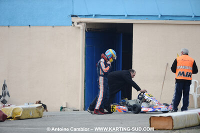 21/02/2010 : 1ère manche du Trophée Vincent Sanchez à Lavelanet (photos Antoine Camblor) 2010 — karting