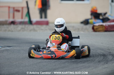 21/02/2010 : 1ère manche du Trophée Vincent Sanchez à Lavelanet (photos Antoine Camblor) 2010 — karting