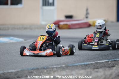21/02/2010 : 1ère manche du Trophée Vincent Sanchez à Lavelanet (photos Antoine Camblor) 2010 — karting