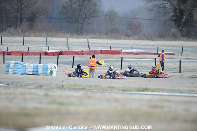 21/02/2010 : 1ère manche du Trophée Vincent Sanchez à Lavelanet (photos Antoine Camblor) 2010 — karting