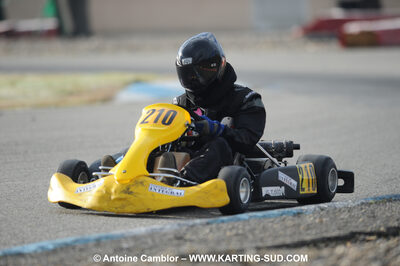 21/02/2010 : 1ère manche du Trophée Vincent Sanchez à Lavelanet (photos Antoine Camblor) 2010 — karting