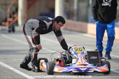 21/02/2010 : 1ère manche du Trophée Vincent Sanchez à Lavelanet (photos Antoine Camblor) 2010 — karting