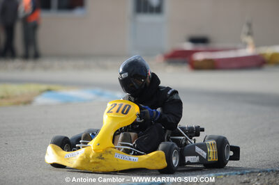 21/02/2010 : 1ère manche du Trophée Vincent Sanchez à Lavelanet (photos Antoine Camblor) 2010 — karting