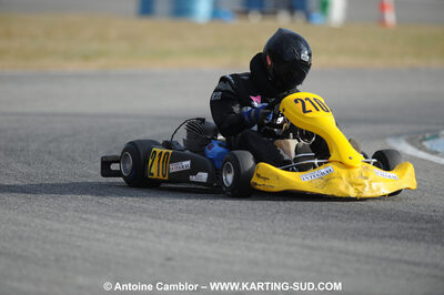 21/02/2010 : 1ère manche du Trophée Vincent Sanchez à Lavelanet (photos Antoine Camblor) 2010 — karting