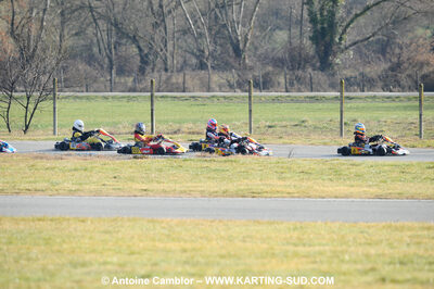 21/02/2010 : 1ère manche du Trophée Vincent Sanchez à Lavelanet (photos Antoine Camblor) 2010 — karting