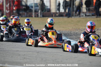 21/02/2010 : 1ère manche du Trophée Vincent Sanchez à Lavelanet (photos Antoine Camblor) 2010 — karting