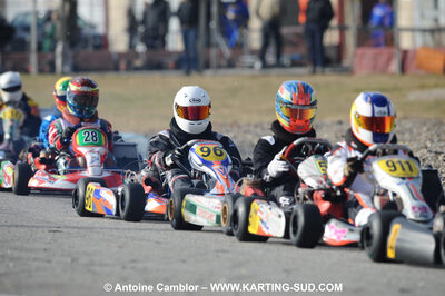 21/02/2010 : 1ère manche du Trophée Vincent Sanchez à Lavelanet (photos Antoine Camblor) 2010 — karting