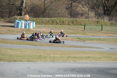21/02/2010 : 1ère manche du Trophée Vincent Sanchez à Lavelanet (photos Antoine Camblor) 2010 — karting