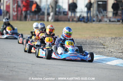 21/02/2010 : 1ère manche du Trophée Vincent Sanchez à Lavelanet (photos Antoine Camblor) 2010 — karting