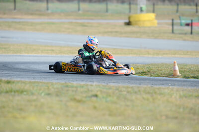 21/02/2010 : 1ère manche du Trophée Vincent Sanchez à Lavelanet (photos Antoine Camblor) 2010 — karting