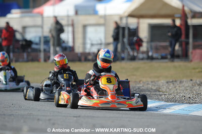 21/02/2010 : 1ère manche du Trophée Vincent Sanchez à Lavelanet (photos Antoine Camblor) 2010 — karting