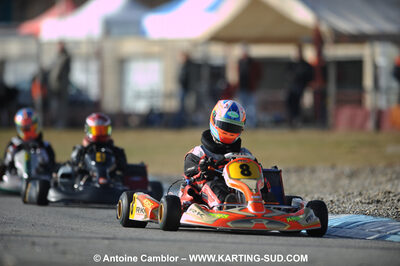 21/02/2010 : 1ère manche du Trophée Vincent Sanchez à Lavelanet (photos Antoine Camblor) 2010 — karting