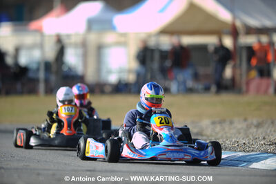 21/02/2010 : 1ère manche du Trophée Vincent Sanchez à Lavelanet (photos Antoine Camblor) 2010 — karting
