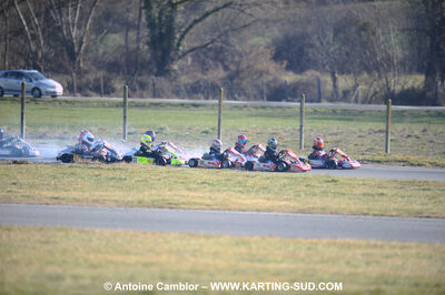 21/02/2010 : 1ère manche du Trophée Vincent Sanchez à Lavelanet (photos Antoine Camblor) 2010 — karting