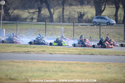21/02/2010 : 1ère manche du Trophée Vincent Sanchez à Lavelanet (photos Antoine Camblor) 2010 — karting