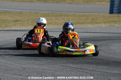 21/02/2010 : 1ère manche du Trophée Vincent Sanchez à Lavelanet (photos Antoine Camblor) 2010 — karting